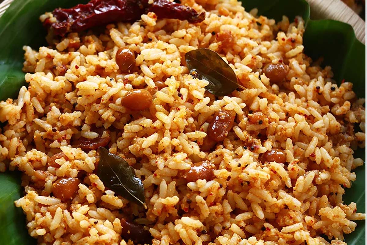 கோவில் பிரசாத புளிசாதம்... வீட்டிலேயே செய்வது எப்படி? | Temple Style Tamarind Rice Recipe In Tamil கோவில் பிரசாத புளிசாதம்... வீட்டிலேயே செய்வது எப்படி? | Temple Style Tamarind Rice Recipe In Tamil