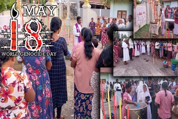 தலைமன்னார் மேற்கு புனித லோறன்சியார் தேவாலயத்தில் முள்ளிவாய்க்கால் நினைவேந்தல்!