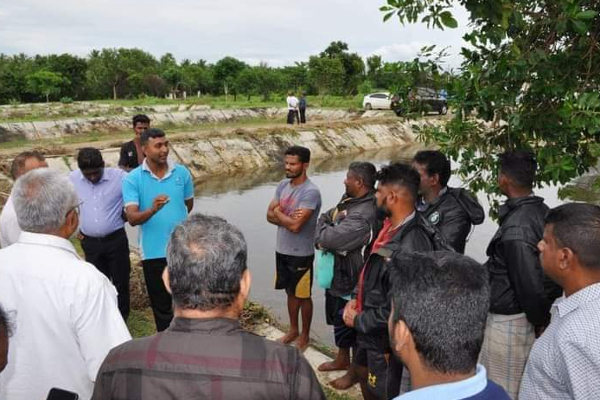 கிளிநொச்சியில் நன்னீர் மீன் உற்பத்தியினை மேம்படுத்தும் நிகழ்வு | Improve Food Security Program