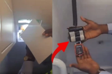 விமான கழிவறையில் நம்பர் லாக்குடன் இருந்த பொருள் - சென்னை ஏர்போர்ட்டில் பரபரப்பு!