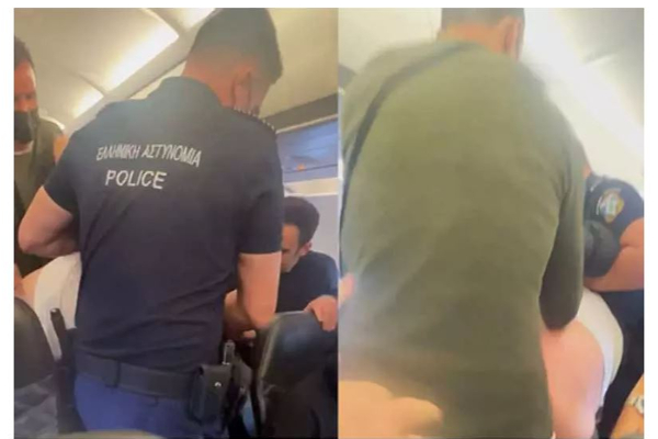 நடுவானில் பறந்துக்கொண்டிருந்த விமானத்தில் ரகளையில் ஈடுபட்ட சகோதரர்கள் - வீடியோ வைரல்! - தமிழ்நாடு