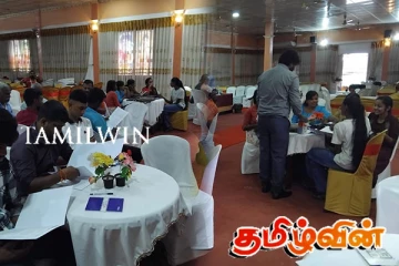 கிளிநொச்சியில் தேர்தல் தொடர்பான செயலமர்வு