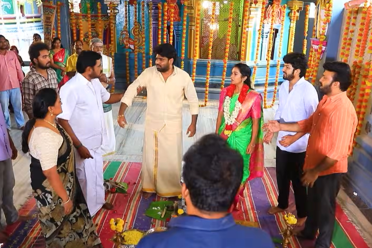 நின்றுபோகும் திருமணம்.. பாண்டியனை எதிர்த்து பேசும் சரவணன்.. பாண்டியன் ஸ்டோர்ஸ் சீரியல் ப்ரோமோ | Saravanan Against Pandian In Padian Stores 2