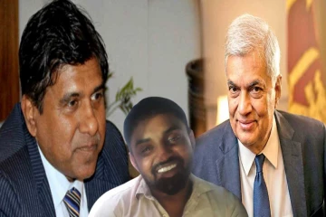 பாதாள உலக தொடர்பு சர்ச்சை : விஜயதாச வீட்டிற்கு ஓடோடிச் சென்ற ரணில்