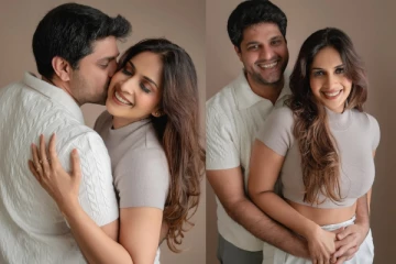 மறுமணத்திற்கு பின் கணவருடன் நடிகை சம்யுக்தா எடுத்துக்கொண்ட ரொமான்டிக் போட்டோஷூட்