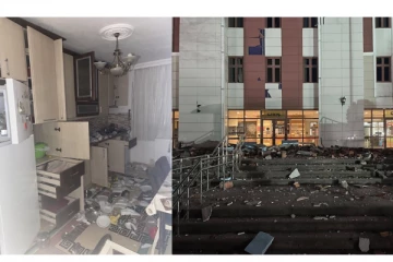 துருக்கியில் சக்தி வாய்ந்த நிலநடுக்கம் - வீடுகள், கட்டிடங்கள் குலுங்கியது