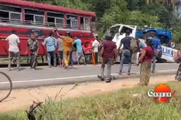 බුත්තල – මොනරාගල මාර්ගයේ අනතුරක්