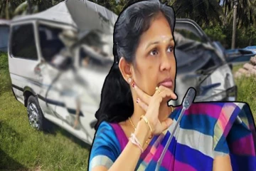 புத்தளம் பகுதியில் விபத்து - முன்னாள் எம்.பி விஜயகலா மகேஸ்வரன் படுகாயம்