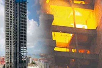 சர்ச்சைக்குரிய கிரிஷ் கட்டிட தீ பரவலுக்கான காரணம் வௌியானது