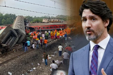 இந்தியா கோர ரயில் விபத்து; இதயத்தை உடைத்துவிட்டது; பிரதமர் ஜஸ்டின் டிருடோ இரங்கல்