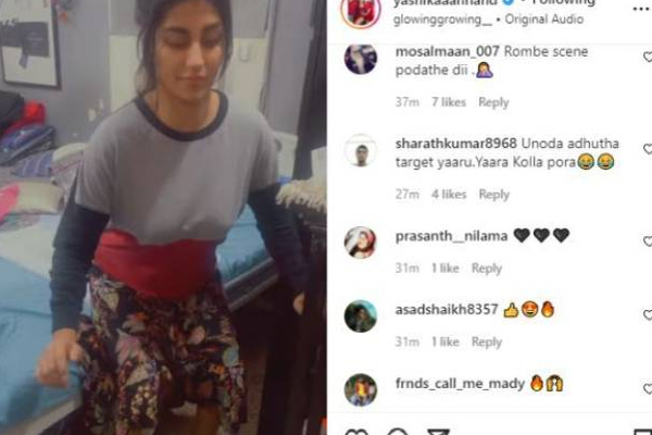 அடுத்தது யாரை கொல்ல போறீங்க? யாஷிகாவை வறுத்தெடுக்கும் நெட்டிசன்கள் | Actress Yashika Aannand Gossip Social Media அடுத்தது யாரை கொல்ல போறீங்க? யாஷிகாவை வறுத்தெடுக்கும் நெட்டிசன்கள் | Actress Yashika Aannand Gossip Social Media