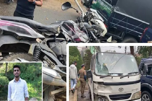 மோட்டார் சைக்கிள் மீது லொறி மோதி இளைஞன் பலி | Man Dies After Being Hit By Lorry On Motorcycle