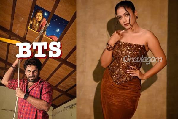 உயில் எடுக்க வீட்டிற்குள் நுழைந்த காட்சியை எப்படியெல்லாம் எடுத்துள்ளார்கள் பாருங்க.. அய்யனார் துணை படப்பிடிப்பு வீடியோ | Serial Actress Madhumitha Shooting Spot Video