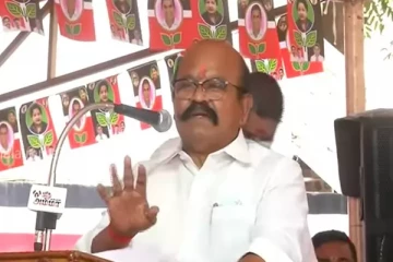 திமுக ஆட்சி பஞ்சராகி விடும் - பொள்ளாச்சி ஜெயராமன் சபதம்