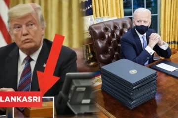 அமெரிக்க அதிபர் மேஜையில்... டிரம்ப் வைத்திருந்த சிவப்பு பட்டனை நீக்கிய பைடன்: உண்மையில் அது எதற்கானது தெரியுமா?