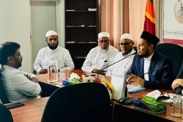 தேசிய மக்கள் சக்தி வேட்பாளர் அனுரகுமார அகில இலங்கை ஜம்இய்யதுல் உலமாவுடன் சந்திப்பு