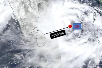 කාලගුණයෙන් රතු නිවේදනයක් - බෙංගාල බොක්කේ අඩු පීඩන කලාපය පීඩන අවපාතයක් දක්වා වර්ධනය වෙයි