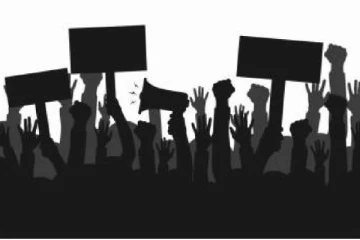 දෙමළ සංධානයේ මන්ත්‍රිවරු කිහිපදෙනෙක් ජනාධිපති කාර්යාලය ඉදිරිපිට  විරෝධතාවයක...