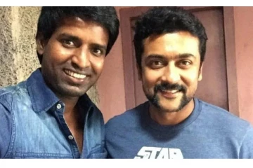 இன்னொரு ஹீரோ கிட்டேருந்து வாழ்த்து வாங்குறது எனக்கு மிகவும் சந்தோஷமா இருக்கு - சூரிக்கு பதில் கூறிய சூர்யா