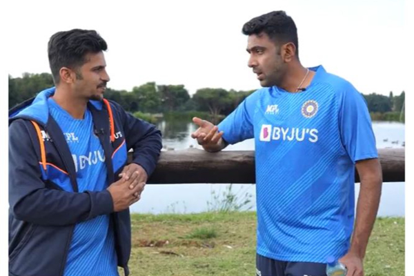 “யார்ரா நீ..எங்க இருந்துடா புடிச்சாங்க உன்ன ” - ஷர்துல் தாகூர் குறித்து அஷ்வின் பேசிய வீடியோ இணையத்தில் வைரல் - தமிழ்நாடு