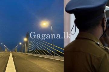 වික්ටෝරියා පාලමෙන් කැලණි ගඟට වැටුණු පොලිස් සැරයන් අතුරුදන්.