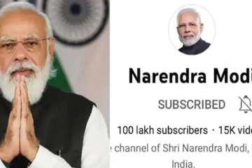 வலைத்தளங்களில் ஒரு கோடி பேரை கவர்ந்த நரேந்திர மோடி!