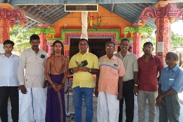 கிளிநொச்சிக்கு விஜயம் செய்த திஸ்ஸ அத்தனாயக்க (Photos)