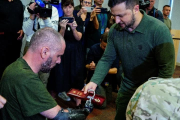 ஐ.நாவுக்கு செல்லும் முன் மருத்துமனைக்கு சென்ற உக்ரைன் அதிபர்