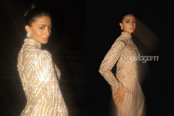 ஆலியா பட் அணிந்திருக்கும் உடை இத்தனை லட்சமா.. கேட்டால் அதிர்ச்சி ஆகிடுவீங்க | Alia Bhatt Vintage Bob Mackie Dress Cost