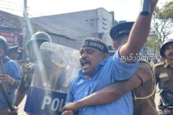 தெற்கில் காவி உடை தரித்தோருக்கு ஒரு சட்டம் வடக்கில் இன்னொரு சட்டமா: அருட்தந்தை மா.சத்திவேல் | Two Deferent Lows In One Country Shakthivel
