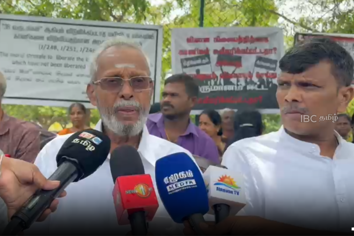 வலி. வடக்கு காணி விடுவிப்பு கோரி யாழில் தொடர் போராட்டம்! | Protests In Jaffna Demanding North Land Release வலி. வடக்கு காணி விடுவிப்பு கோரி யாழில் தொடர் போராட்டம்! | Protests In Jaffna Demanding North Land Release