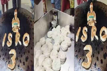 சந்திரயான் -3 வெற்றியை பரோட்டா போட்டு கொண்டாடிய பரோட்டா மாஸ்டர்