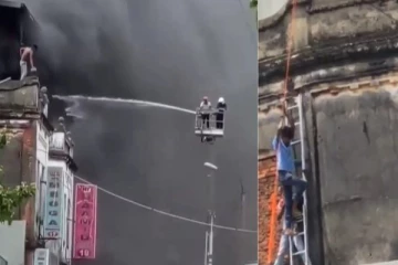 கொழும்பு   தொடர்மாடிக் குடியிருப்பில் தீ விபத்து!