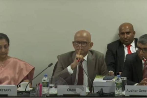 கோப் குழு கூட்டத்தில் பங்கேற்ற கனிஷ்க பண்டார : மகனின் பிரசன்னம் தொடர்பில் விளக்கமளித்த ரஞ்சித் பண்டார! | Cope Ranjith Bandara Defends His Actions Sjb