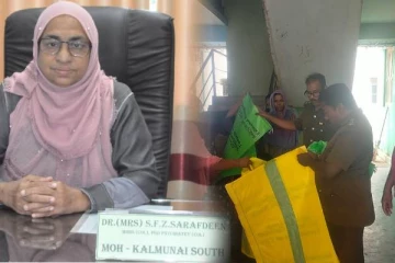 கல்முனை கிரீன் பீல்ட் வீட்டுத்திட்ட சுற்றுச்சூழலை பாதுகாக்கும் பொருட்டு விசேட வேலைத்திட்டம்