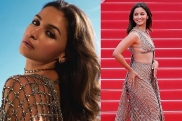 Cannes திரைப்பட விழாவில் கவனத்தை ஈர்த்த நடிகை ஆலியா பட்.. போட்டோஸ் இதோ