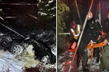 உறை பனியில் உணவின்றி சிக்கி 5 நாட்களின் பின்னர்  உயிர் பிழைத்த அதிசயம்