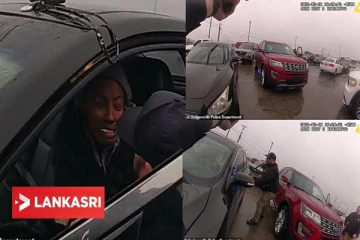 வேகமாக சென்ற காரை துப்பாக்கியுடன் துரத்திய பொலிசார்... துப்பாக்கியை வைத்துவிட்டு பெண் சாரதியை ஆறுதலாக கட்டியணைத்த நெகிழ்ச்சி தருணம்