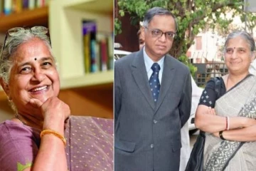 வாரத்துக்கு 80 மணி நேரம் உழைச்சவரு.. நாராயண மூர்த்தியை காப்பாற்றும் மனைவி!