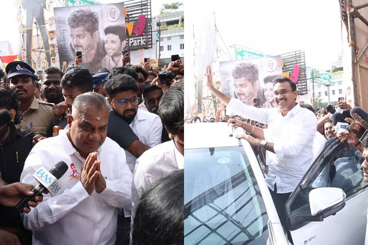 ஜனநாயகன் படம் பார்த்து தேம்பி தேம்பி அழுத அமைச்சர் பர்வேஷ் | Minister Parvace Crying Watch Vijay Jananayagan