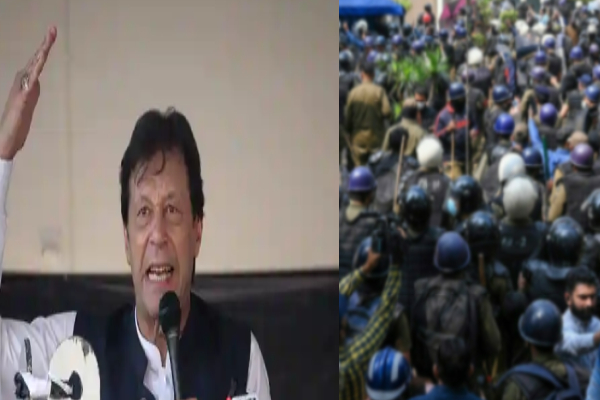 இம்ரான் கான் வீட்டை அடித்து நொறுக்கி உள்ளே நுழைந்த போலீஸார் : பரபரப்பில் பாகிஸ் - தமிழ்நாடு