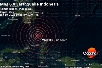 පොළොවෙත් කැළඹීමක් - ඉන්දුනීසියාවේ ප්‍රබල භූ කම්පනයක්