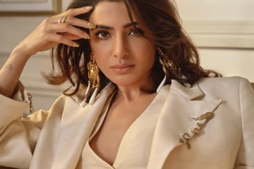 சமந்தா ட்ரெண்டி உடையில் கிளாமர் போட்டோஷூட்