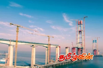 உலகின் மிக நீளமான கடல் கடந்த அதிவேக தொடருந்து பாலத்தின் பணிகள் நிறைவு