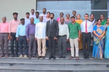 இந்தியாவில் இருந்து வருகை தந்துள்ள ஆசிரியர்களை சந்தித்த ஜீவன் தொண்டமான்