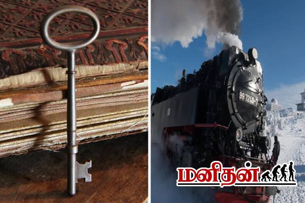 ரயில்களில் ஏன் இந்த வளையம் மாட்டி வைக்கிறார்கள் தெரியுமா? | Secret Of The Iron Key That Opens The Railway Gate ரயில்களில் ஏன் இந்த வளையம் மாட்டி வைக்கிறார்கள் தெரியுமா? | Secret Of The Iron Key That Opens The Railway Gate