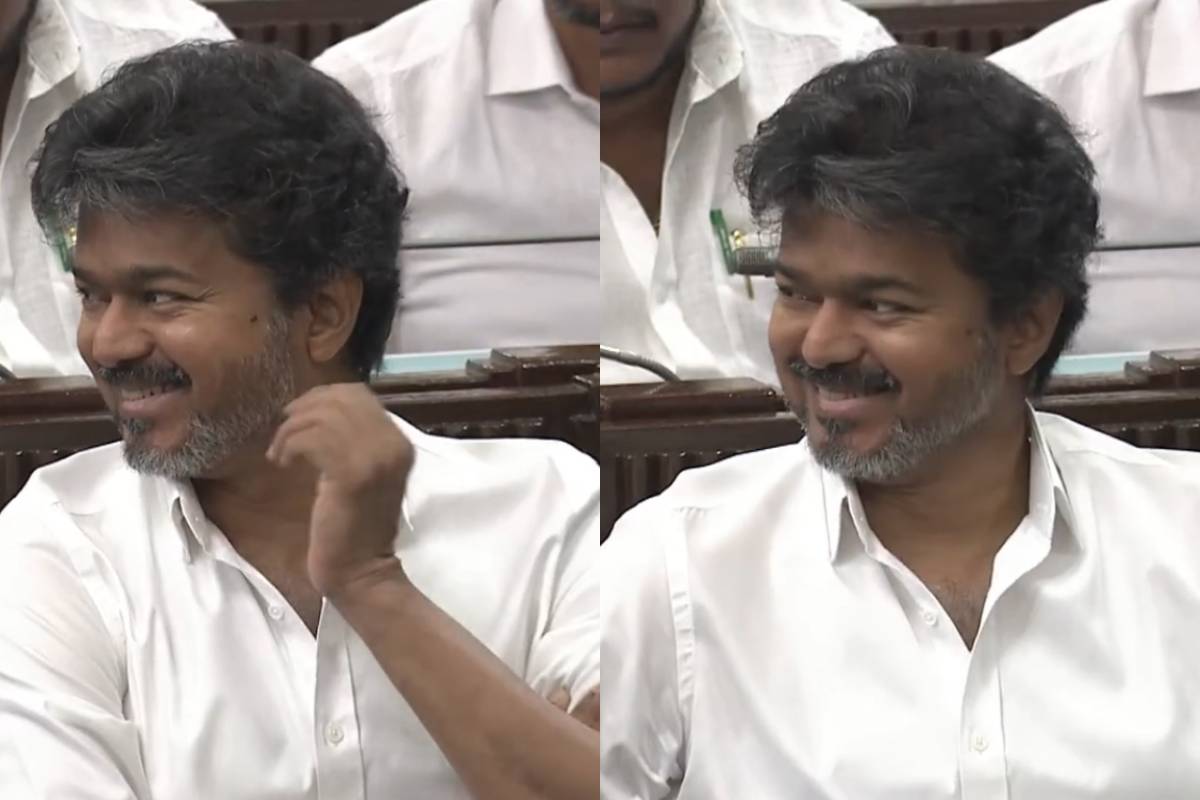 முன்னாள் அமைச்சரின் பேச்சுக்கு குலுங்கி குலுங்கி சிரித்த முதல்வர் விஜய் | Cm Vijay Laugh In Assembly For Ex Minister Speech முன்னாள் அமைச்சரின் பேச்சுக்கு குலுங்கி குலுங்கி சிரித்த முதல்வர் விஜய் | Cm Vijay Laugh In Assembly For Ex Minister Speech