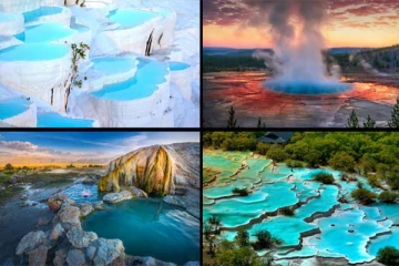 உலகில் அழகான கொதிக்கும் வெந்நீர் ஊற்றுக்கள்: வாழ்வில் ஒருமுறையாவது பார்க்க வேண்டிய அழகு