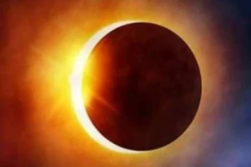 பல நகரங்களில் தென்பட்ட சூரிய கிரகணத்தின் அரிய காட்சிகள்!