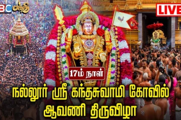 நல்லூர் கந்தசுவாமி ஆலய 17ஆம் நாள் உற்சவம்